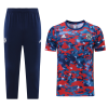 Men's Bayern Munich Soccer Training Kit (Top+3/4Pants) 2021/22 Adidas