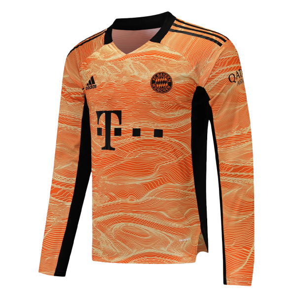 Men's Replica Bayern Munich Goalkeeper Soccer Jersey Shirt 2021/22 Adidas