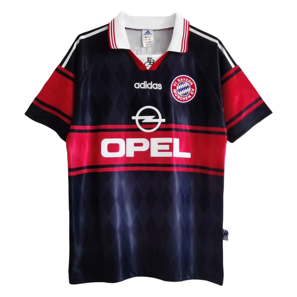 Men's Retro 1997/99 Bayern Munich Home Soccer Jersey Shirt Adidas