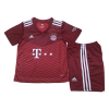 Kids Bayern Munich Home Soccer Jersey Kit (Jersey+Shorts) 2021/22 Adidas