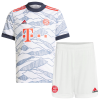 Men's Replica Bayern Munich Third Away Soccer Jersey Kit (Jersey+Shorts) 2021/22 Adidas