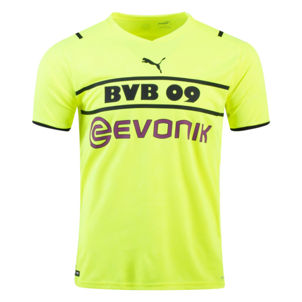 Men's Replica Borussia Dortmund UCL Cup Soccer Jersey Shirt 2021/22 Puma