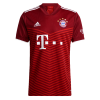 Men's Replica LEWANDOWSKI #9 Bayern Munich Home Soccer Jersey Shirt 2021/22 Adidas