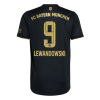 Men's Authentic LEWANDOWSKI #9 Bayern Munich Away Soccer Jersey Shirt 2021/22 Adidas