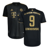 Men's Authentic LEWANDOWSKI #9 Bayern Munich Away Soccer Jersey Shirt 2021/22 Adidas