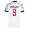 Men's Replica LEWANDOWSKI #9 Bayern Munich Third Away Soccer Jersey Shirt 2021/22 Adidas
