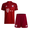 Men's Replica Bayern Munich Home Soccer Jersey Kit (Jersey+Shorts) 2021/22 Adidas