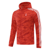 Men's Bayern Munich Windbreaker Hoodie Jacket 2021/22 Adidas