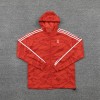 Men's Bayern Munich Windbreaker Hoodie Jacket 2021/22 Adidas