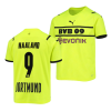 Men's Replica Erling Haaland #9 Borussia Dortmund Cup Soccer Jersey Shirt 2021/22 Puma