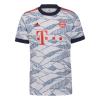 Men's Replica KIMMICH #6 Bayern Munich Third Away Soccer Jersey Shirt 2021/22 Adidas