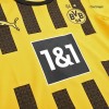 Kids Borussia Dortmund Home Soccer Jersey Kit (Jersey+Shorts) 2022/23 Puma
