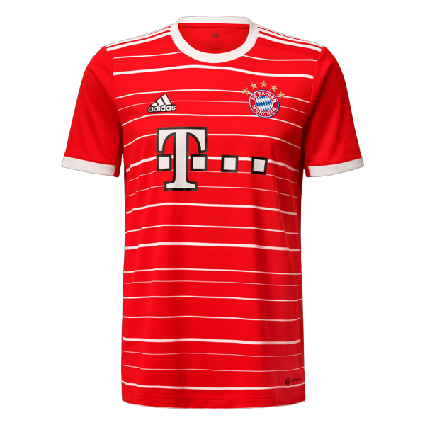 Men's Replica Bayern Munich Home UCL Soccer Jersey Shirt 2022/23 Adidas