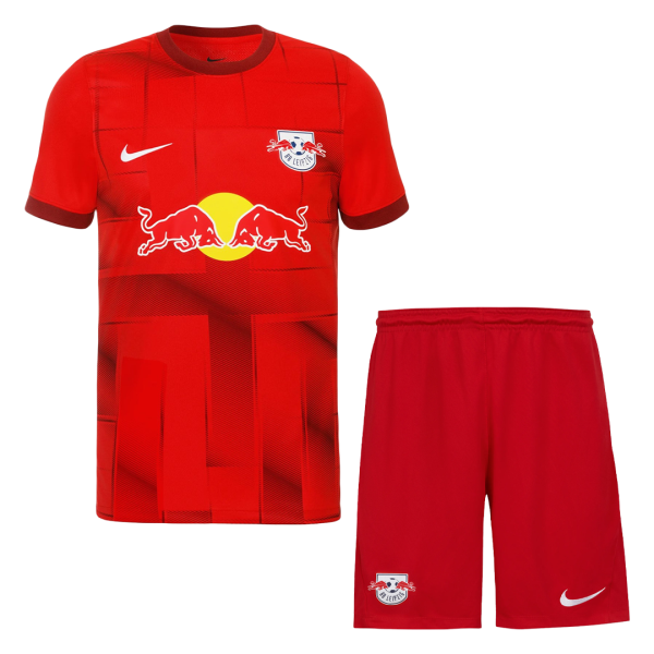 Men's Replica RB Leipzig Away Soccer Jersey Kit (Jersey+Shorts) 2022/23 Nike