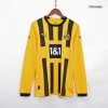 Men's Replica Borussia Dortmund Home Long Sleeves Soccer Jersey Shirt 2022/23 Puma