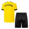 Men's Replica Borussia Dortmund Home Soccer Jersey Kit (Jersey+Shorts) 2022/23 Puma