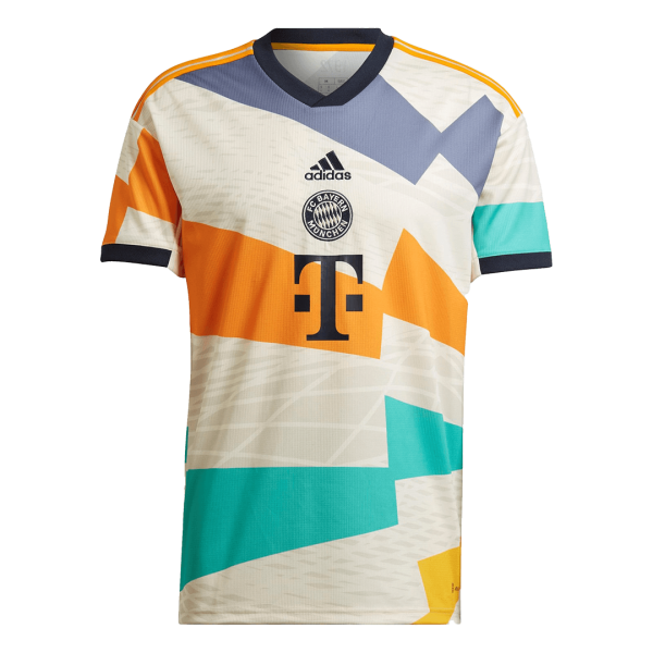 Men's Replica Bayern Munich Olympiastadion Soccer Jersey Shirt 2022/23 Adidas