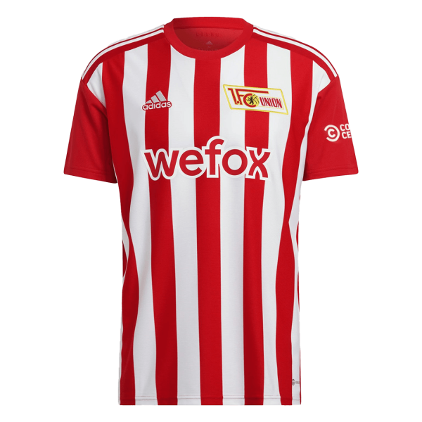 Men's Replica FC Union Berlin Home Soccer Jersey Shirt 2022/23 Adidas