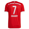 Men's Replica GNABRY #7 Bayern Munich Home Soccer Jersey Shirt 2022/23 Adidas