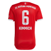 Men's Authentic KIMMICH #6 Bayern Munich Home Soccer Jersey Shirt 2022/23 Adidas