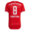 Men's Authentic GORETZKA #8 Bayern Munich Home Soccer Jersey Shirt 2022/23 Adidas