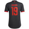 Men's Authentic DAVIES #19 Bayern Munich Third Away Soccer Jersey Shirt 2022/23 Adidas