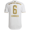 Men's Authentic KIMMICH #6 Bayern Munich Away Soccer Jersey Shirt 2022/23 Adidas
