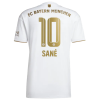 Men's Replica SANÉ #10 Bayern Munich Away Soccer Jersey Shirt 2022/23 Adidas