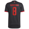 Men's Replica GORETZKA #8 Bayern Munich Third Away Soccer Jersey Shirt 2022/23 Adidas