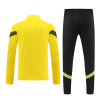 Men's Borussia Dortmund Zipper Tracksuit Sweat Shirt Kit (Top+Trousers) 2022/23 Puma