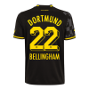 Men's Replica BELLINGHAM #22 Borussia Dortmund Away Soccer Jersey Shirt 2022/23 Puma