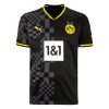 Men's Replica BELLINGHAM #22 Borussia Dortmund Away Soccer Jersey Shirt 2022/23 Puma