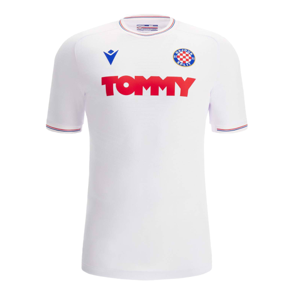 Men's Replica Hajduk Split Home Soccer Jersey Shirt 2022/23 Macron