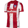 Men's Replica Atletico Madrid Home Soccer Jersey Shirt 2021/22 Nike