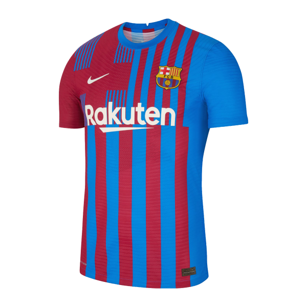 Men's Authentic Barcelona Home Soccer Jersey Shirt 2021/22 Nike