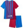 Kids Barcelona Home Soccer Jersey Kit (Jersey+Shorts) 2021/22 Nike