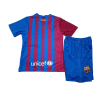 Kids Barcelona Home Soccer Jersey Kit (Jersey+Shorts) 2021/22 Nike
