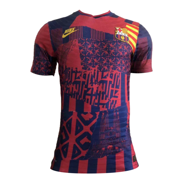 Men's Authentic Barcelona Pre-Match Soccer Jersey Shirt 2021/22 Nike