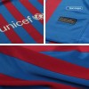 Men's Replica Barcelona Home Long Sleeves Soccer Jersey Shirt 2021/22 Nike