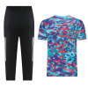 Men's Real Madrid Soccer Training Kit (Top+3/4Pants) 2021/22 Adidas
