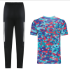 Men's Real Madrid Soccer Training Kit (Top+Pants) 2021/22 Adidas