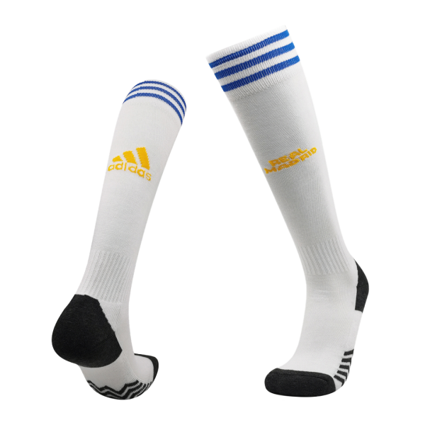Real Madrid Home Soccer Socks 2021/22 Adidas
