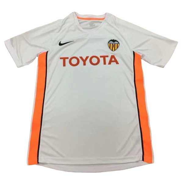Men's Retro 2006 Valencia Home Soccer Jersey Shirt Nike