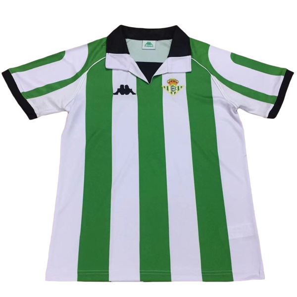 Men's Retro 1998 Real Betis Home Soccer Jersey Shirt Kappa