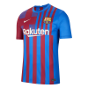 Men's Replica Barcelona Home Soccer Jersey Kit (Jersey+Shorts) 2021/22 Nike