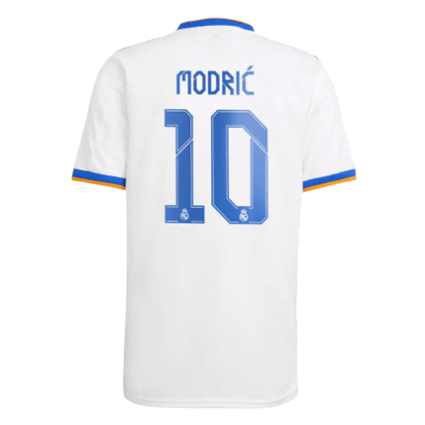Men's Replica MODRIĆ #10 Real Madrid Home Soccer Jersey Shirt 2021/22 Adidas