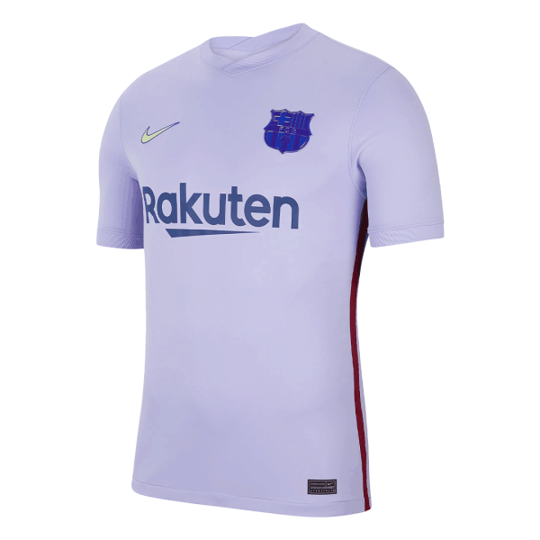 Men's Replica Barcelona Away Soccer Jersey Shirt 2021/22 Nike