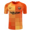 Men's Replica Barcelona Goalkeeper Soccer Jersey Shirt 2021/22 Nike