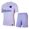 Men's Replica Barcelona Away Soccer Jersey Kit (Jersey+Shorts) 2021/22 Nike