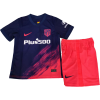 Kids Atletico Madrid Away Soccer Jersey Kit (Jersey+Shorts) 2021/22 Nike
